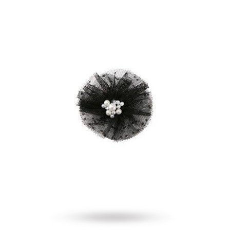 Puppy Angel - Big Blossom Hairpin Svart - Pälsvård