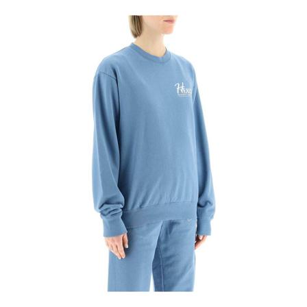 Sporty & Rich, Sweatshirts Niebieski, Kobieta, Rozmiar: S