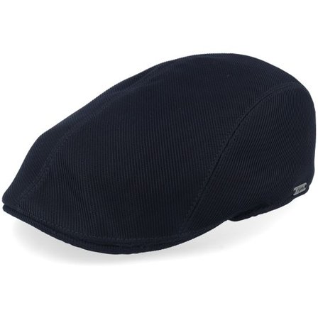 Wigéns - Blå flatcap Keps - Ivy Modern Cap Black Flat Cap @ Hatstore