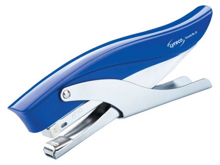 Lyreco Häfttång blå 15 ark - Lyreco - Kontorsmaterial - Till skrivbordet - Häftpistoler och häfttänger