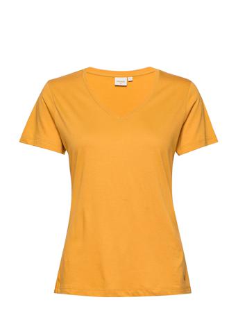 Naia T-Shirt T-shirt Top Gul Cream