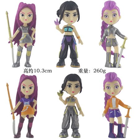 Djævle Jagt Herre Truppe Dame Truppe Dukker Håndlavet Legetøj 6 Gaveæsker