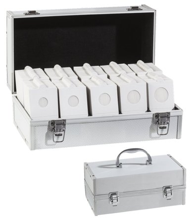 Matrix møntholdersortiment med 1000 møntholdere - inkl. gratis møntkuffert