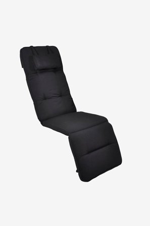 Fritab - Pute til Baden Baden , Woodline - Svart - Puter til solstol & solseng - Fra Homeroom