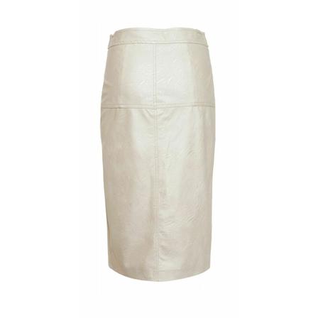 Liu Jo, Midi Skirts Beige, Dames, Maat:XS