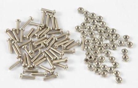 SYNERGY LWL-Kupplung, zbh.Befestigungsset für SC/LC/E2000, 50xSchrauben+Muttern, Synergy 21,