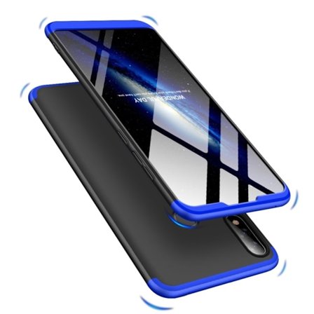 GKK ASUS ZenFone Max Pro (M2) 3-in-1 irrotettava kotelo - Sininen / Musta