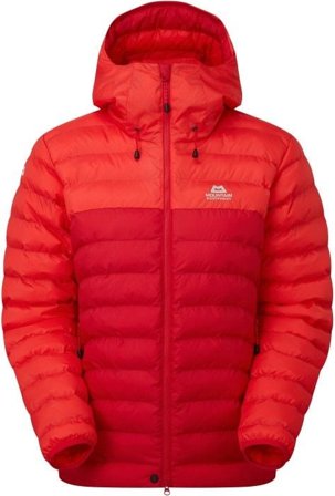 Mountain Equipment Superflux Jacket naisten toppatakki, punainen