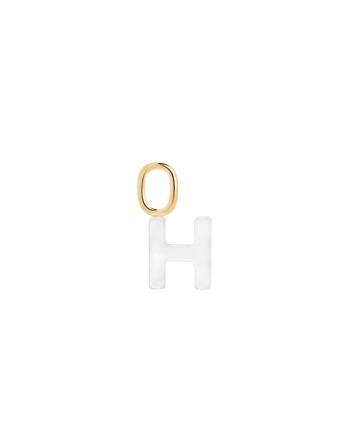 Lucid Letter Charm Halskjede Anheng Gull Maria Black*Betinget Tilbud