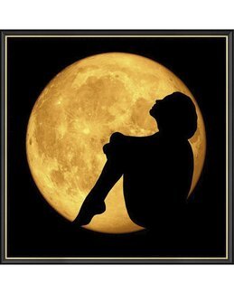 Diamond Painting Moon