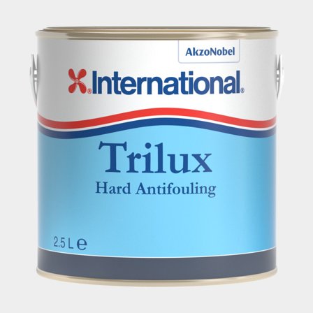 Hard copper-based antifouling International Trilux Hard Antifouling, 2.5 litre - white