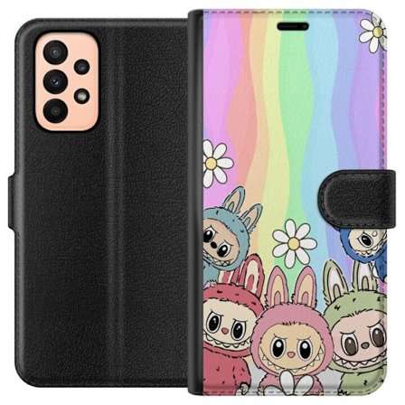 Yhteensopiva Lompakkokotelo Samsung Samsung Galaxy A23 Regnbage