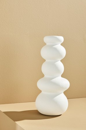 Pastill - Abby vase - Hvit - Krukker & vaser - Fra Homeroom