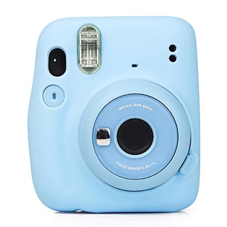 Fujifilm Instax Mini 11 CAIUL silikonisuojus - Sininen