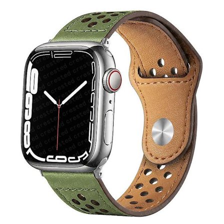 Nahkahihna Apple Watch Ranneke 49mm 44mm 40mm 45mm 41mm 42mm 38mm Correa Rannekoru Iwatch Series 3 4 5 6 Se 7 8 Ultra Strap