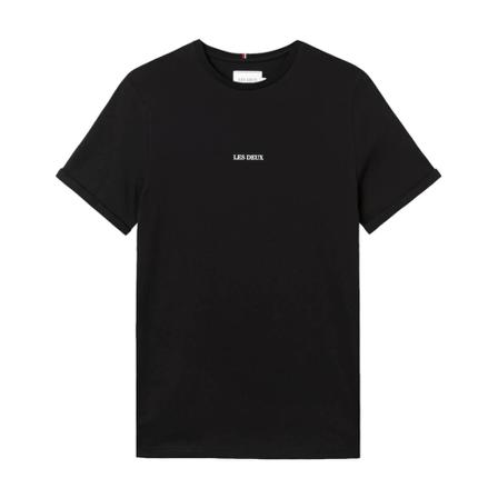 Les Deux, T-Shirt Zwart, Heren, Maat:XL