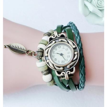 armband watch kvinnliga studenter barn blad hänge kvarts watch tillverkaren återställer gamla sätt shu ye lv