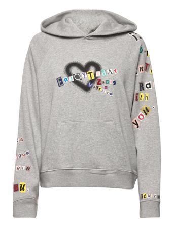 Georgy Multicusto Heart Huppari Harmaa Zadig & Voltaire