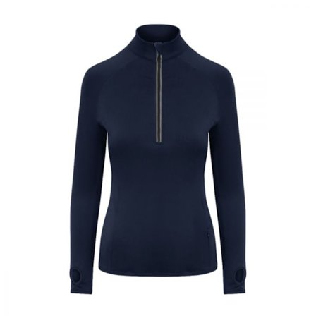 AWDis Just Cool Dam/Kvinnor Cool-Flex Halv Zip Top S French N