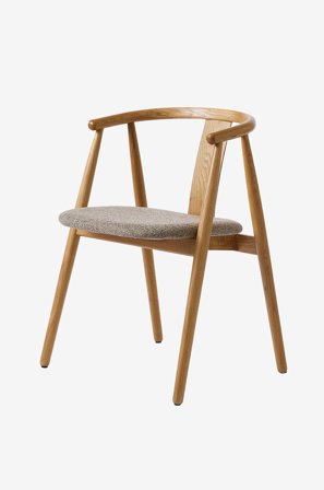 Håum - Stol 2-pak Åstorp - Beige - Stole med armlæn - Fra Homeroom