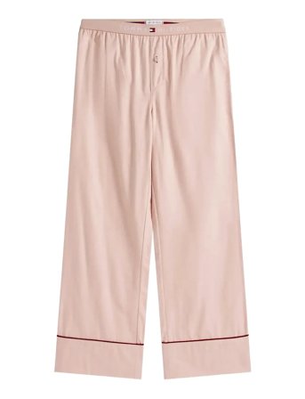 Solid Flannel Pants Pink Tommy Hilfiger