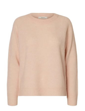 Selected | Slflulu Ls Knit O-Neck Noos | S