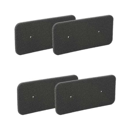 4 stk. tørketrommelfiltre erstatning for /Candy tørketrommel evaporator skumfilter svamp del 40006731