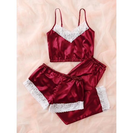 Sexy og morsomme hjemmeklær med blondekanter