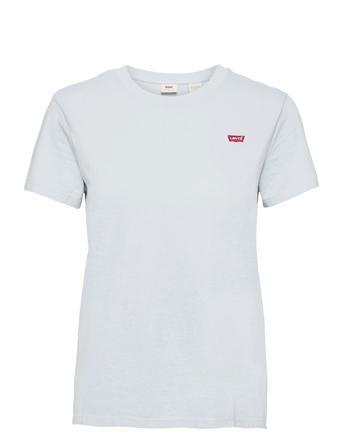 Perfect Tee Pearl Gray T-shirts & Tops Short-sleeved Sininen LEVI ́S Women