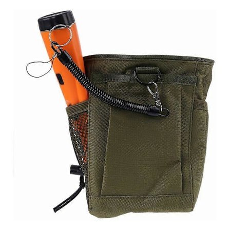 Metalldetektor Graver Forsyning Skatte Midje Lykkeveske Pose Metallsøking Gjenfinningsveske Pinpointer Spade LGL