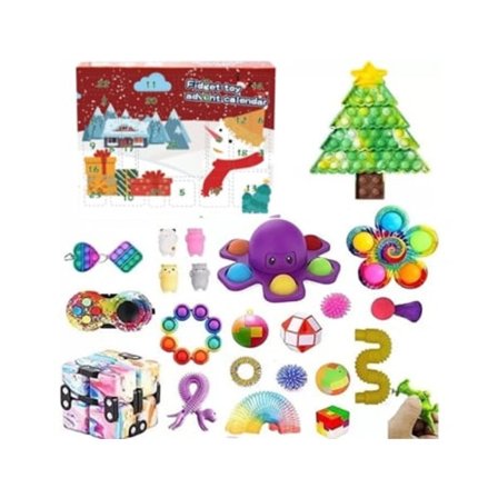 Ny Fidget Pop Julekalender, Julegaver Fra