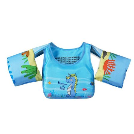 Simväst för barn, simträning för barn 13-23 kg, simhjälp för pojkar och flickor 2-6 år