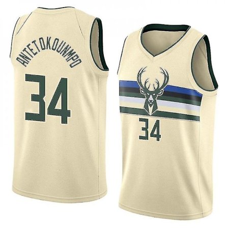 Milwaukee Bucks #34 Giannis Antetokounmpo koripallopaita