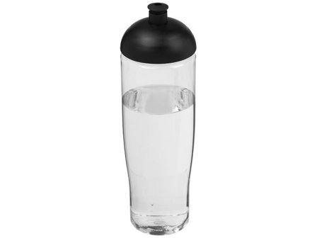 Vattenflaska kupollock klar/svart700ml - Lyreco - Profilsortiment - Sport och fritid - Sportflaskor