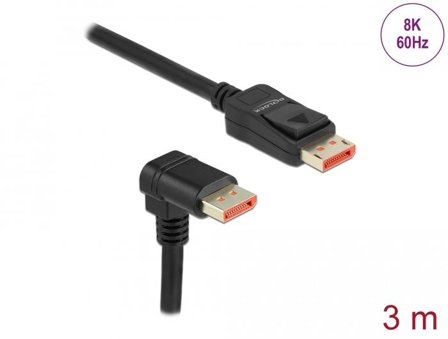 Delock DisplayPort 1.4-kabel 3m 8K@60Hz