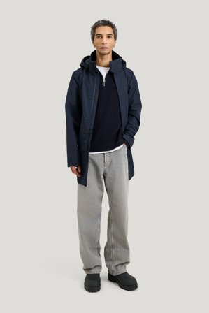 Tretorn Ash Coat — Regnjakke Herre — Blå | Yttertøy, Gummistøvler, Jakker & Regntøy for Dame, Herre & Barn