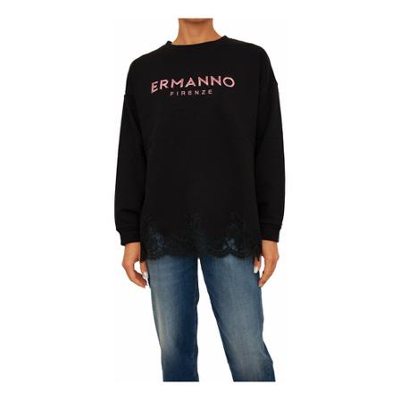 Ermanno Scervino Hoodies Sort, Dame