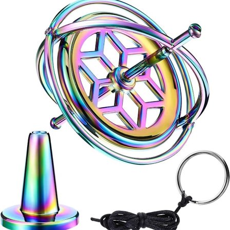 Gyroskop i metall - Anti-Heavy Spinning Top Gyroskop Balansleksak KLB
