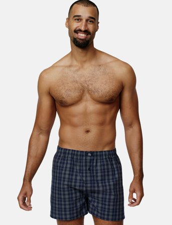 Danish Endurance Men's Organic Woven Boxers - Multi/patterned - XL