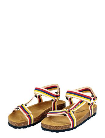 Color Stripes Straps Sandals Shoes Summer Shoes Sandals Multi/mønstret Bobo Choses*Betinget Tilbud