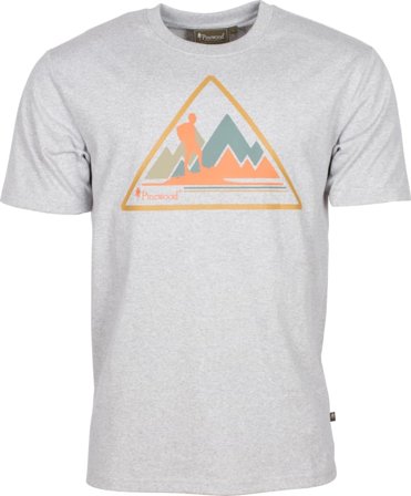 Pinewood Men's Outdoor Trekker T-Shirt Men short-sleeved sweaters Grey XXL