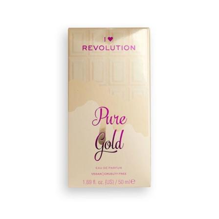 Makeup Revolution I Heart Revolution 50 Ml Edp - Pure Gold Svart