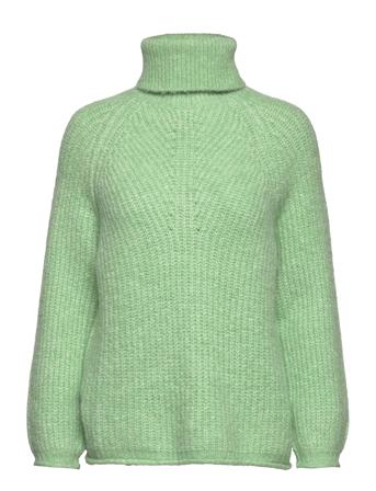 Halfisin Turtleneck Polotröja Grön Mango