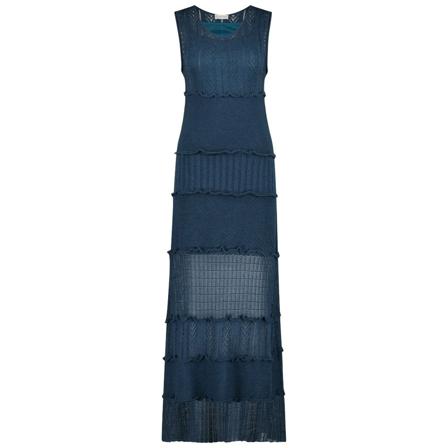Jane Lushka Kjole Ariella Organic Cotton Blå, Dame