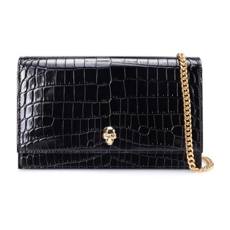Alexander McQueen Cross Body Tass , Zwart , Dames , Maat: ONE Size Schoudertassen