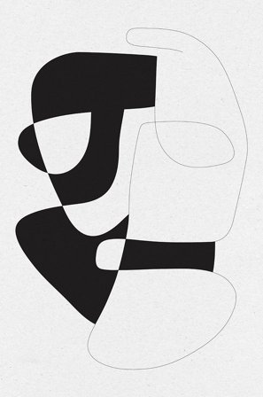 Malerifabrikken - Poster Graphical 3 - Hvit - Postere - Fra Homeroom