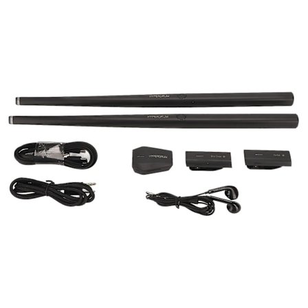 Elektronisk trommesæt MIDI Support Bærbart virtuelt trommesæt Digitalt percussion instrument med lektioner til begyndere voksne - WELLNGS