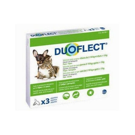 Duoflect Soluzione Spot On Cani Gatti 2-10kg 3x0,7ml