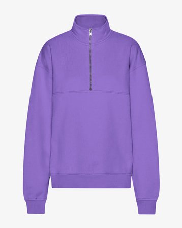 Organic Quarter Zip - Ultra Violet