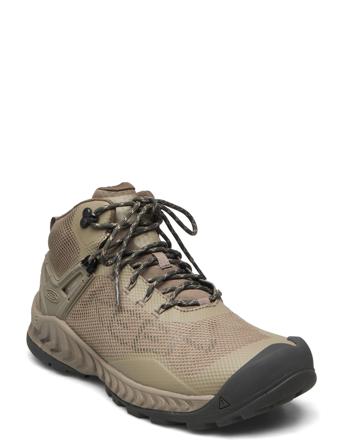 Ke Nxis Evo Mid Wp M-Brindle-Canteen High-top Sneakers Khakigrønn KEEN